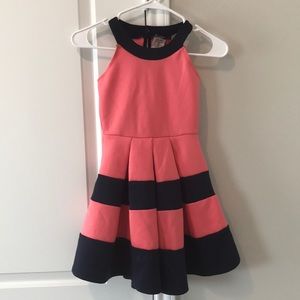 2-Hip girls A-line sleeveless dress